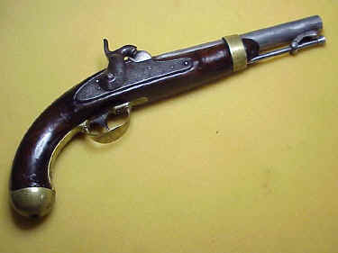 US Model 1842 Percussion Pistol by H. Aston