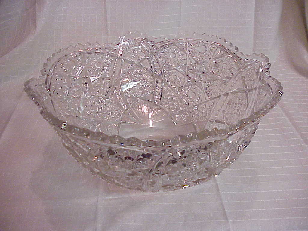 Punch Bowl clear pressed 2