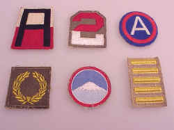 US WWII Insignia Patches