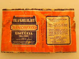 No. 1311 Battery Label